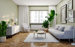 Dust-free floor sanding in a Birmingham home